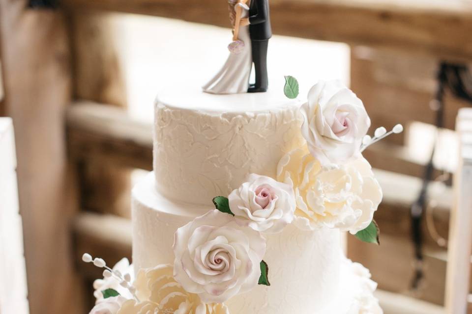 Fondant Wedding Cake