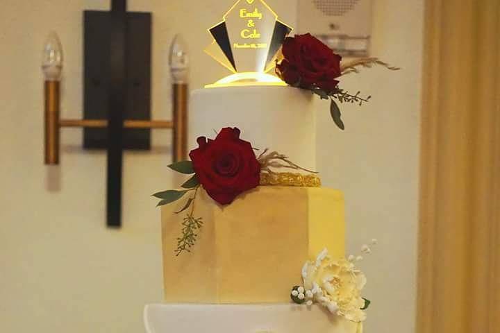 Fondant Wedding Cake