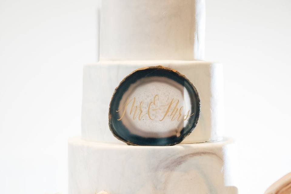 Fondant Wedding Cake