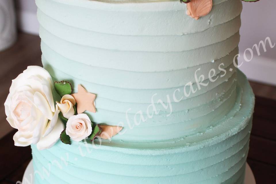 Buttercream Wedding Cake