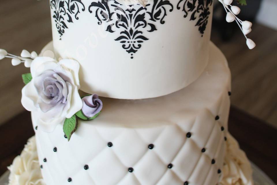 Fondant Wedding Cake