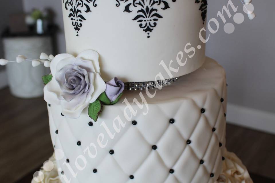 Fondant Wedding Cake