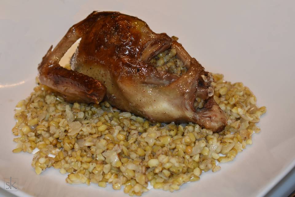 Stuffed Squab