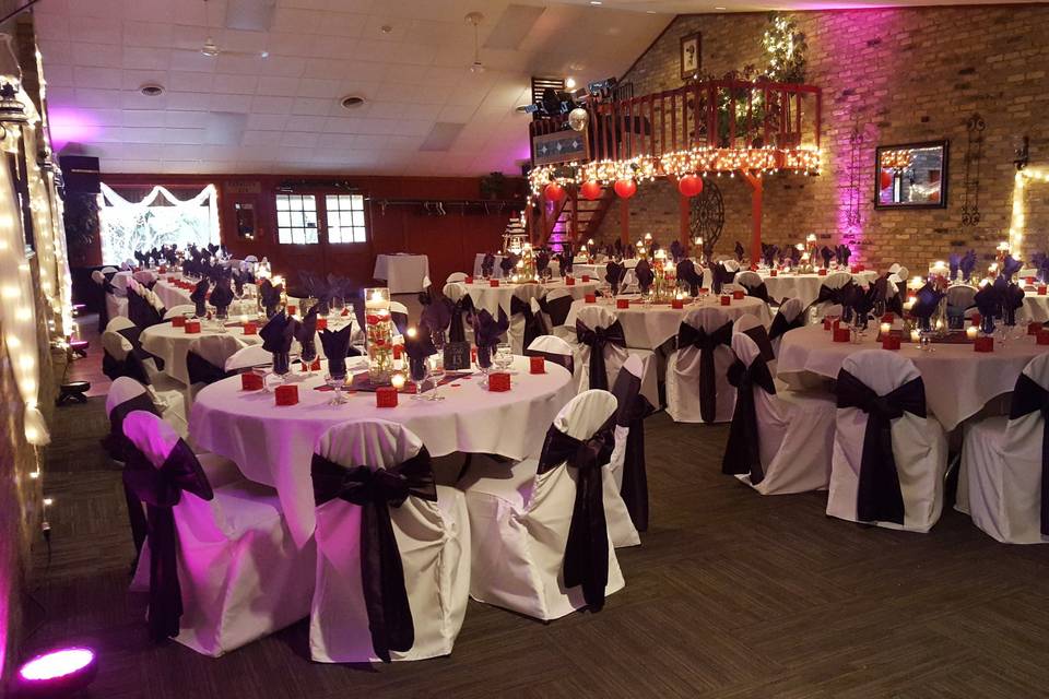 Indoor reception venue