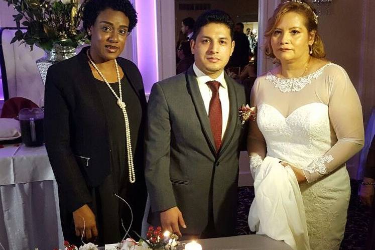 Destiny Nunez, Wedding Officiant