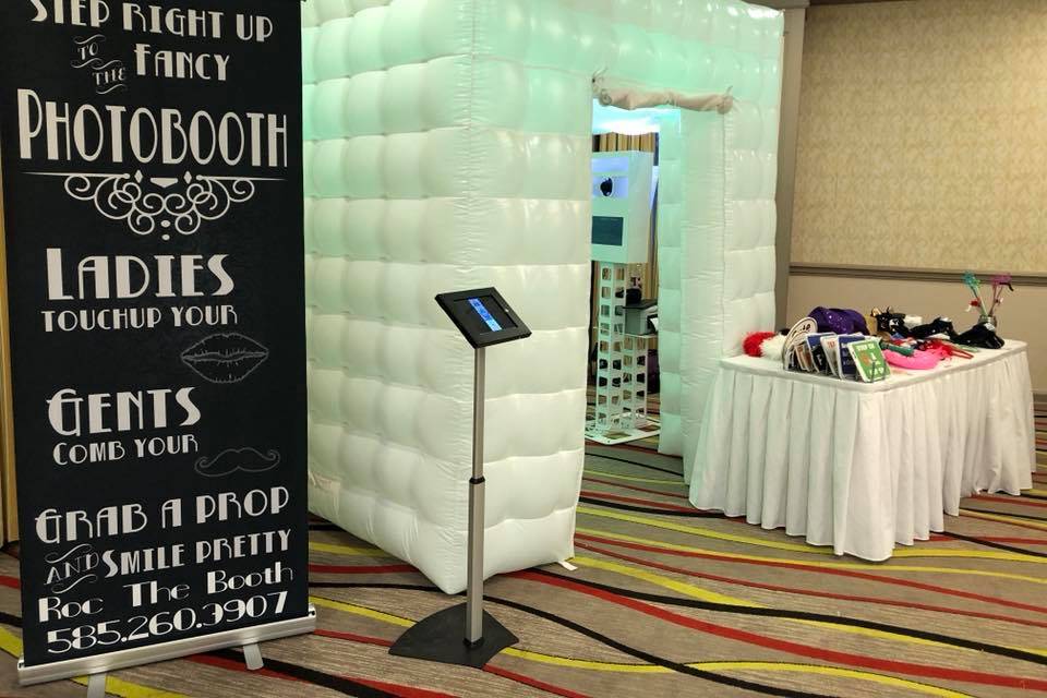 Enclosed Booth