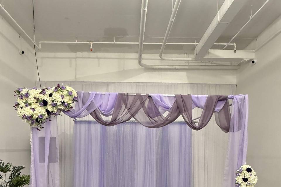 Alter Backdrop