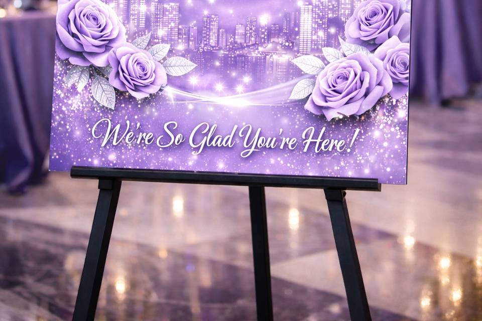 Custom Welcome Signage