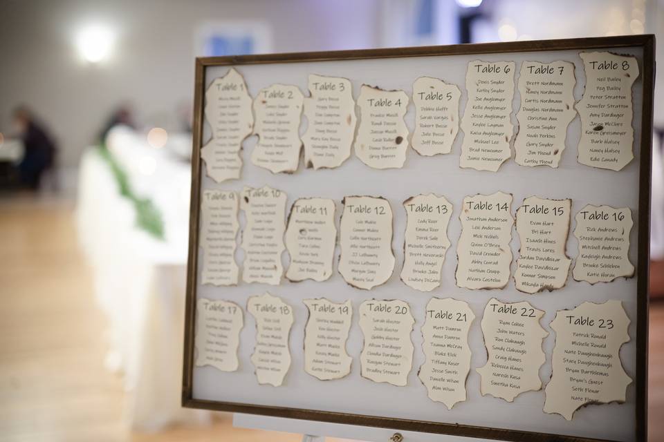 Seating Chart