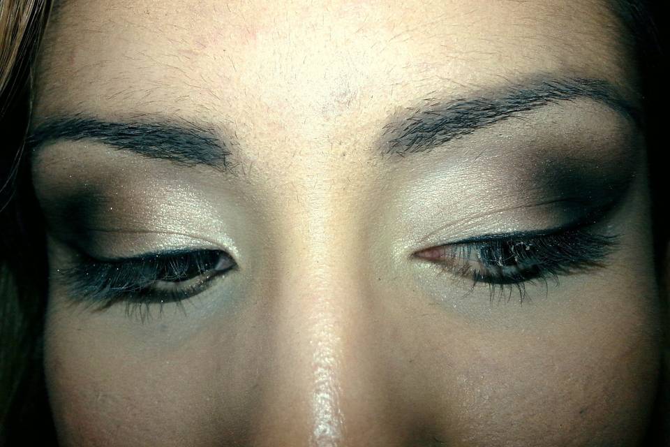 Bride with Smokey Eye