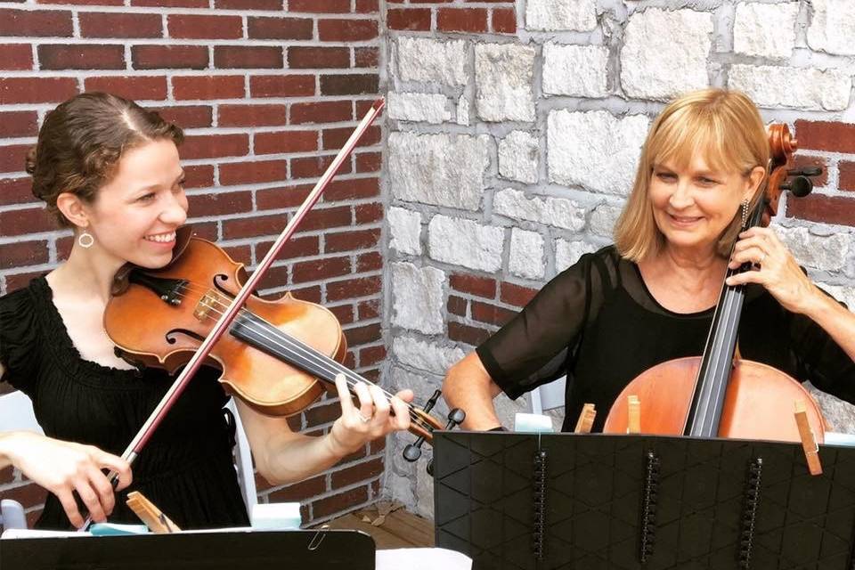 Violin and cello duo