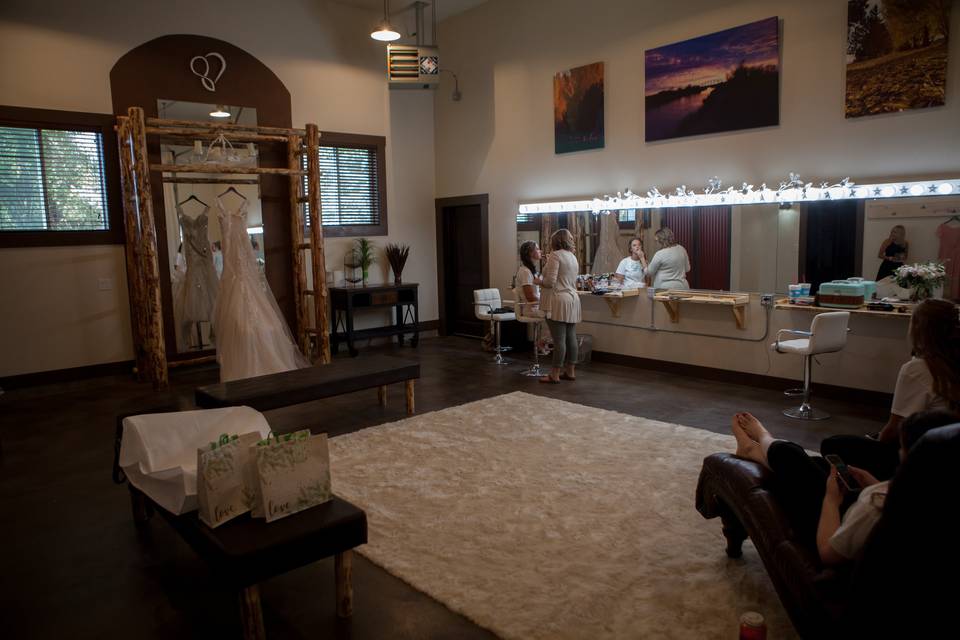 Bridal Suite + Hair and Makeup