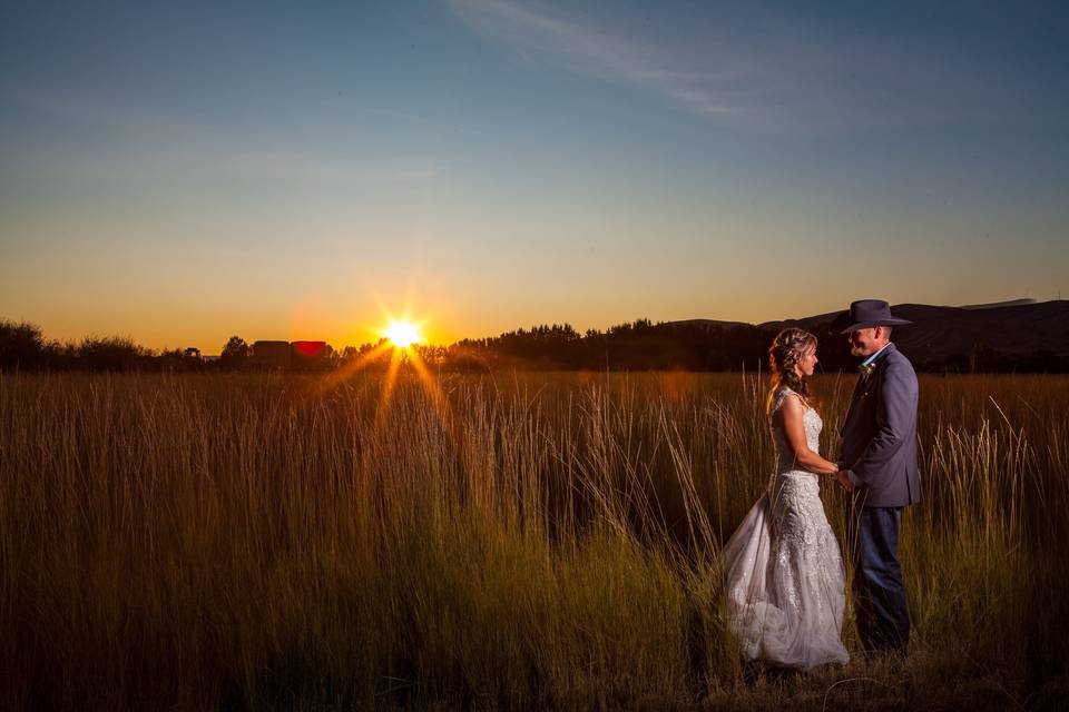 Field Sunset at LBR