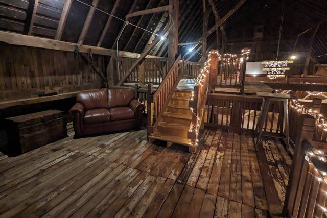 Loft 1 with views to 2nd