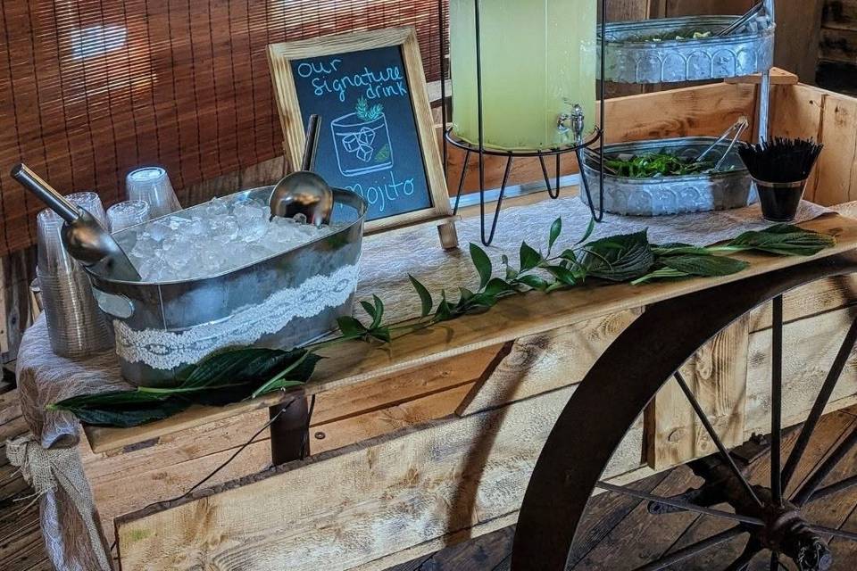 Signature Drink Setup