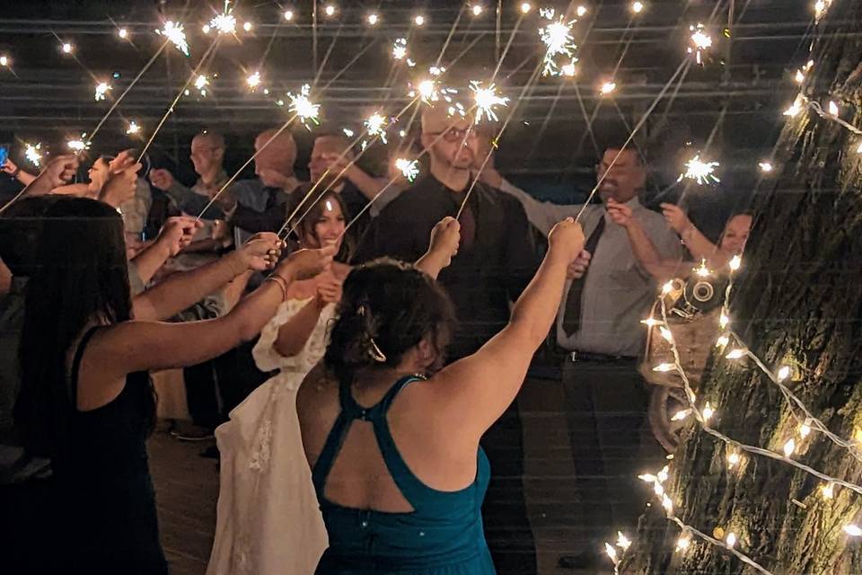 Sparkler Send-off