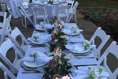 Tables, Linens, Rentals