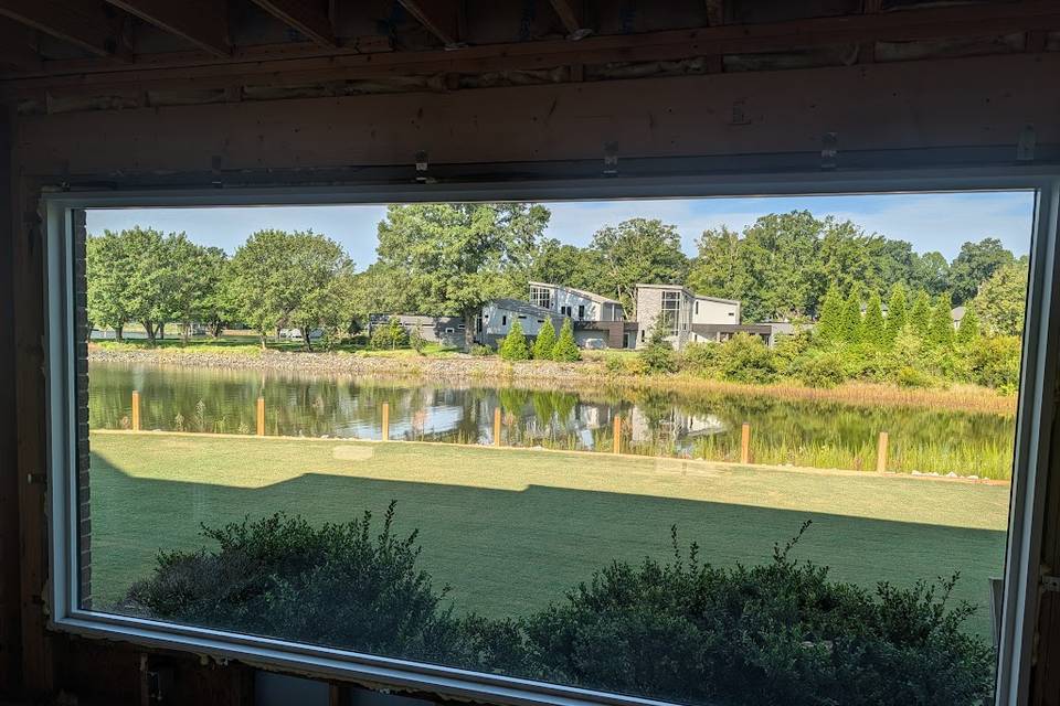 View from the New Indoor Bar