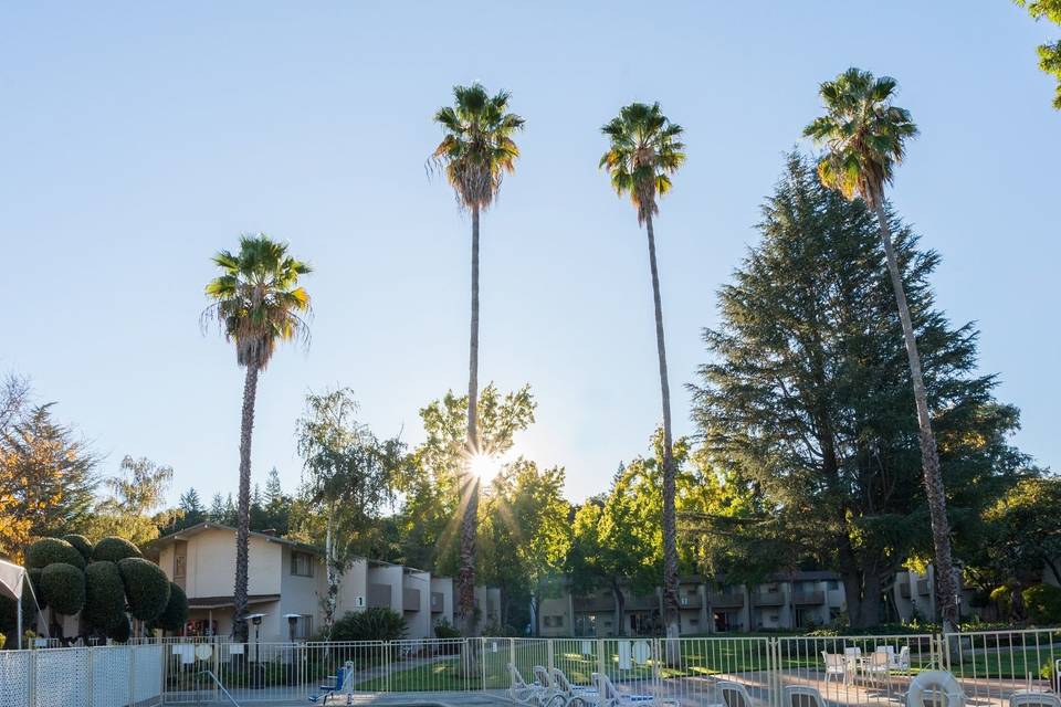 Outdoor swimming pool