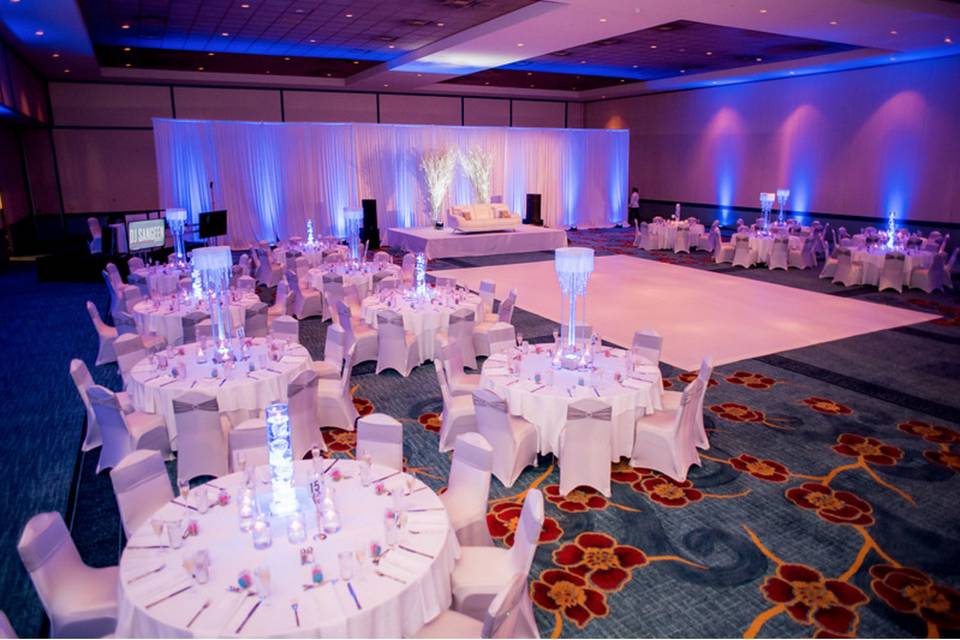 Reception and lighting