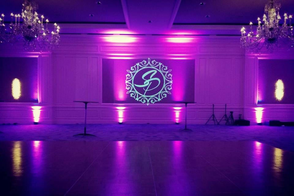 Lighting and monogram lights