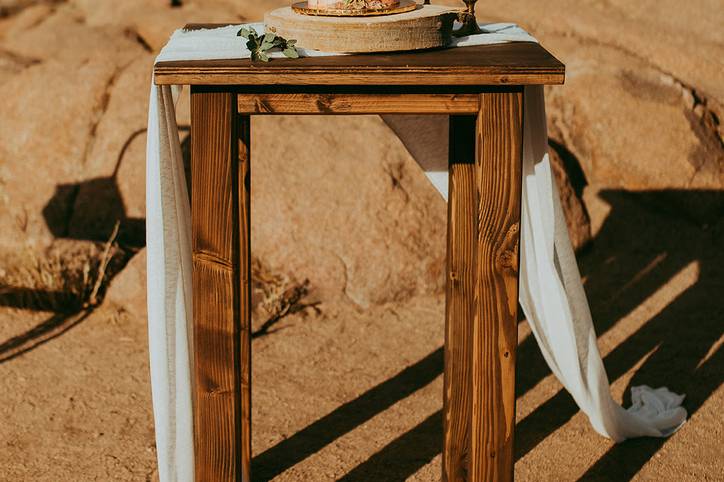 Cake or Cocktail Table