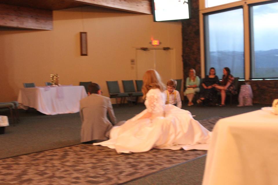 Bride and groom