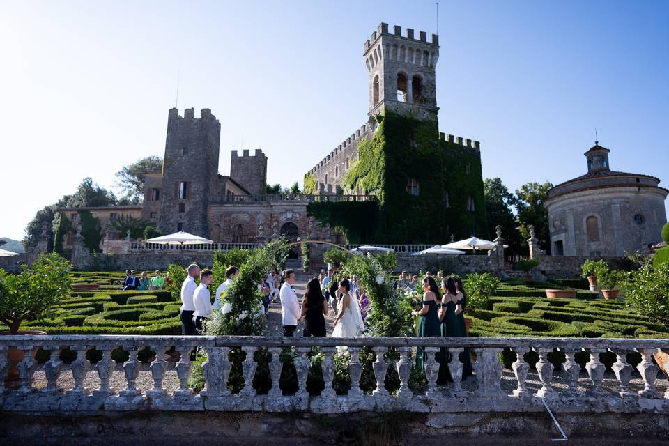 Al fresco Wedding