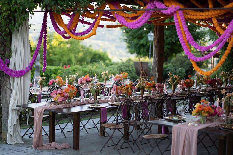 Al fresco Wedding