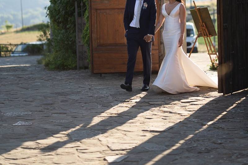 The couple after the ceremony