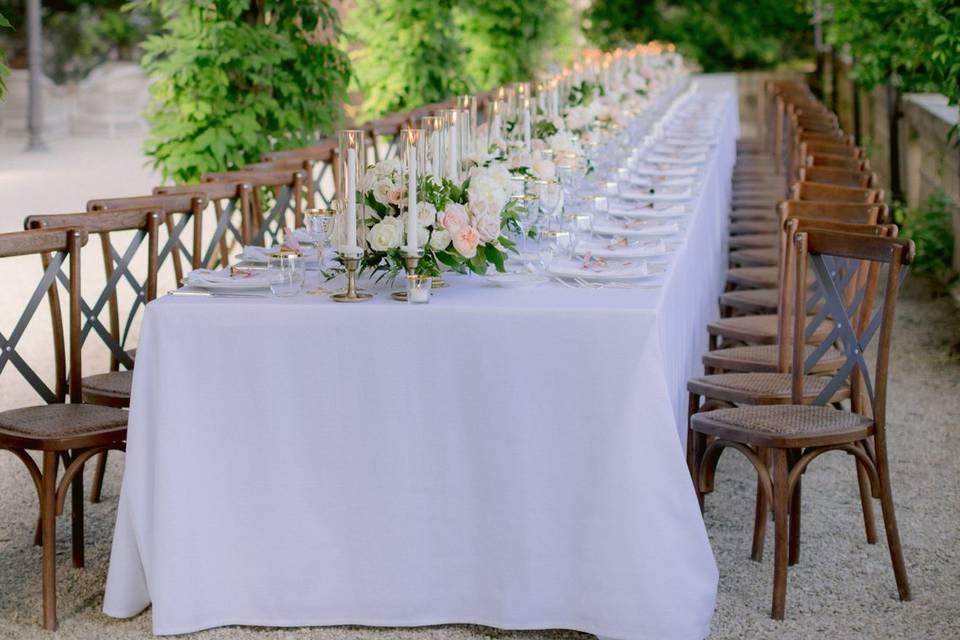 Al fresco Wedding