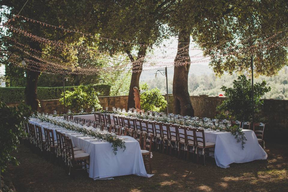 Al fresco Wedding