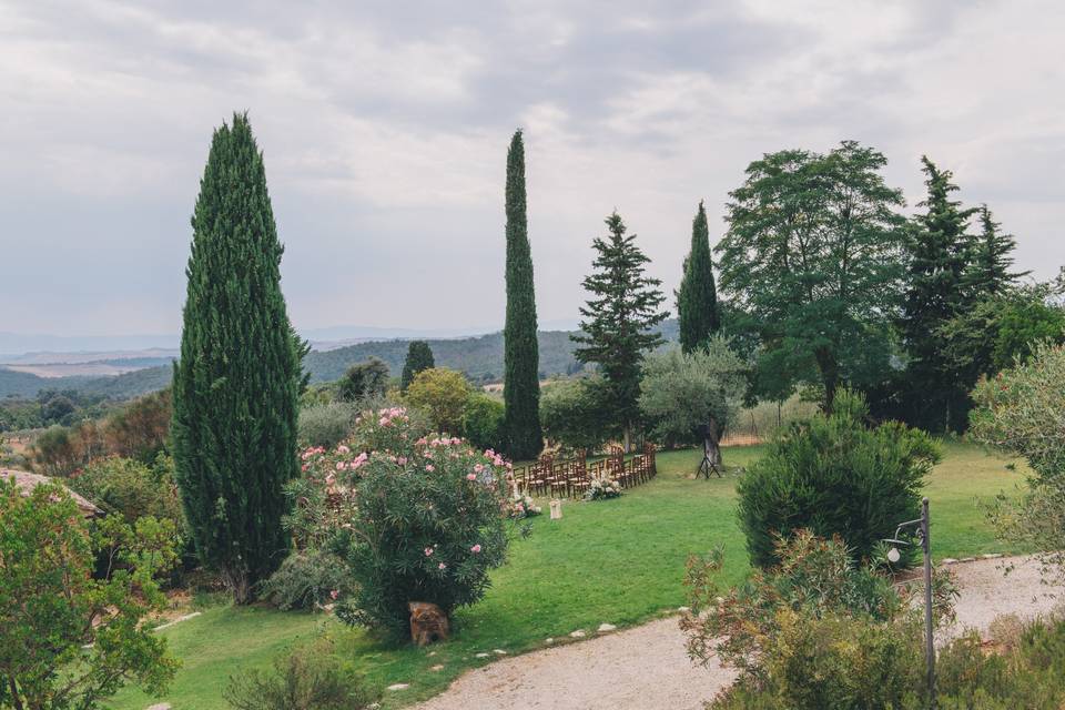 Al fresco Wedding