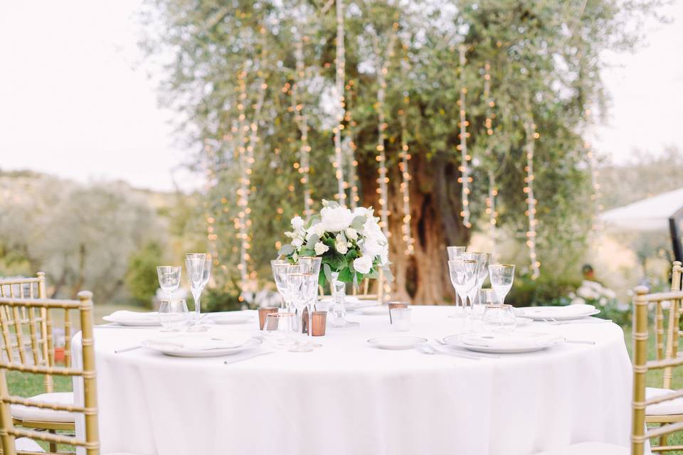 Al fresco Wedding