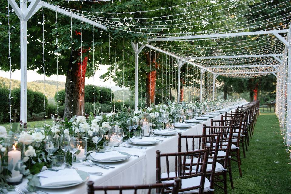 Al fresco Wedding