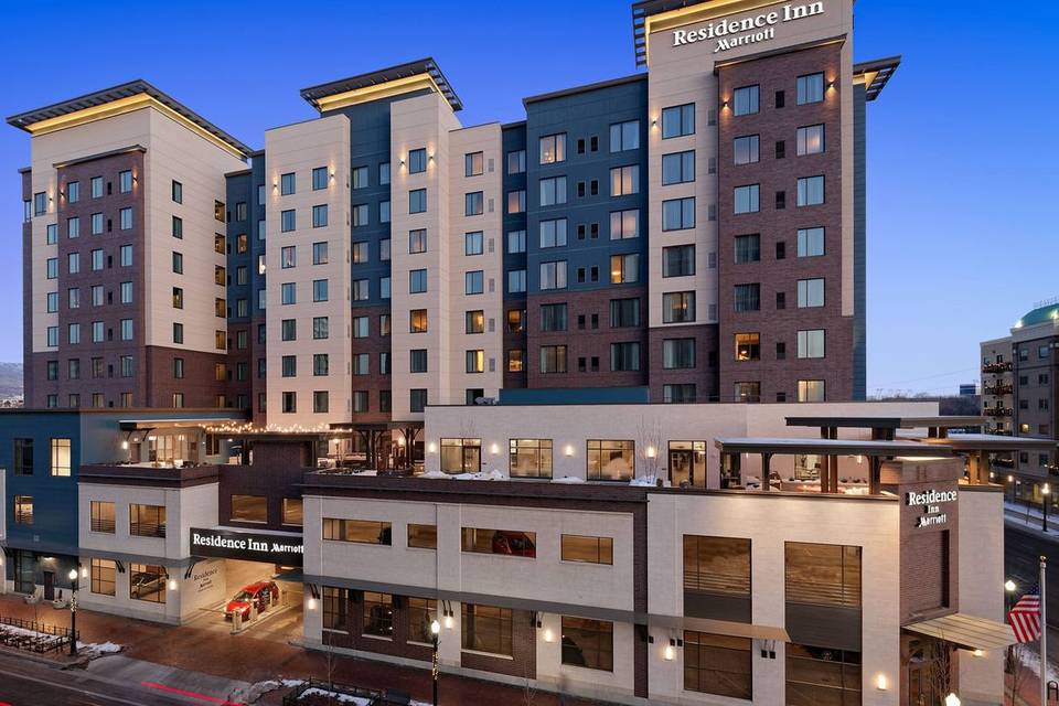 Exterior view of the Residence Inn by Marriott Boise City Center