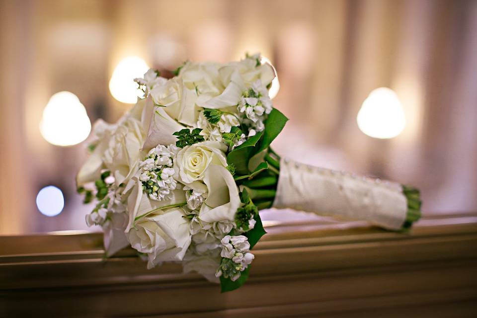 White bouquet