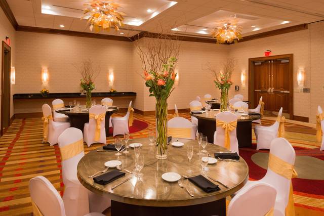 Reception area at the Marriott Memphis East