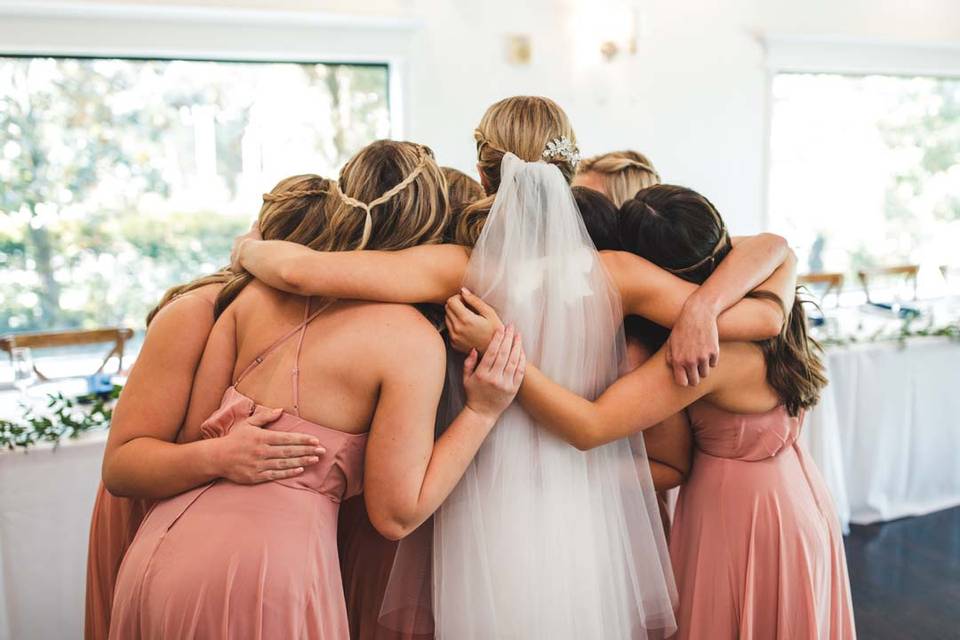 Reveal with Bridesmaids