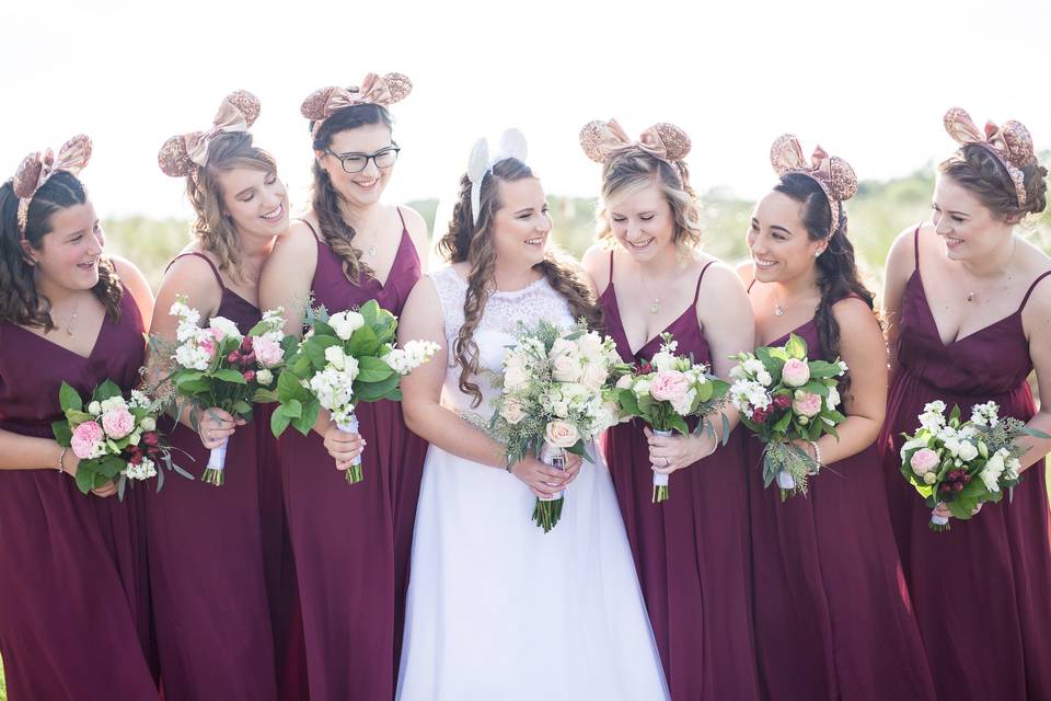 Disney Bride & Bridesmaids