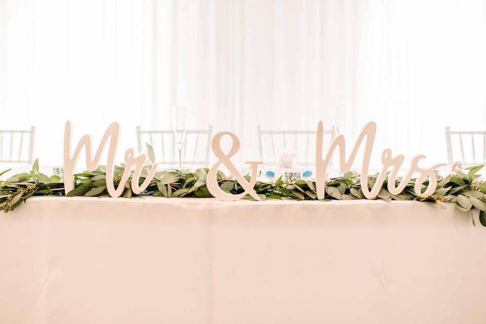 Sweetheart Table