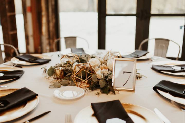 Industrial Minimalist Table