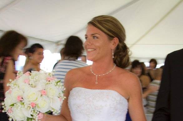 Jennifer's glow after vows