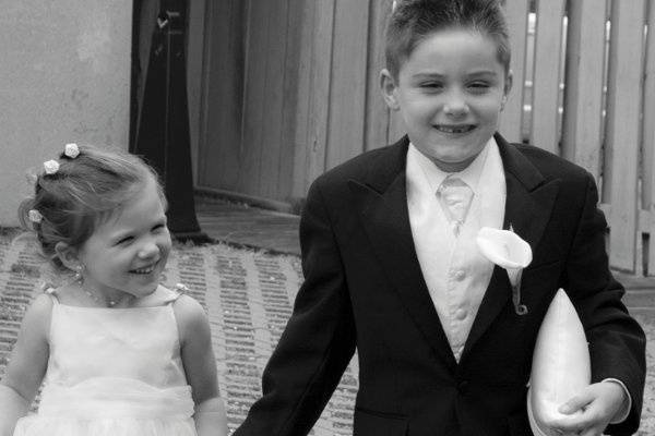 Jennifer's Flower girl and Ring Bearer