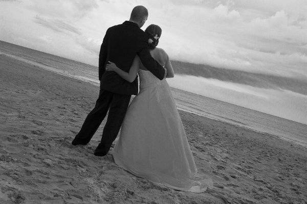 Facing the sea