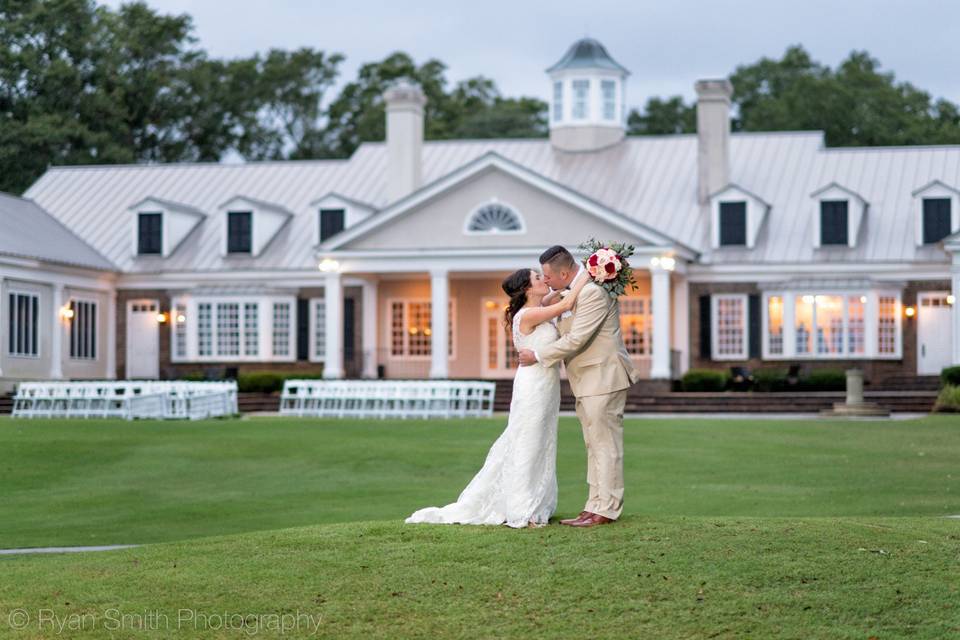 Rainy wedding day