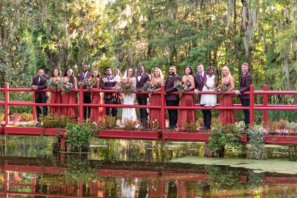 Magnolia Plantation wedding