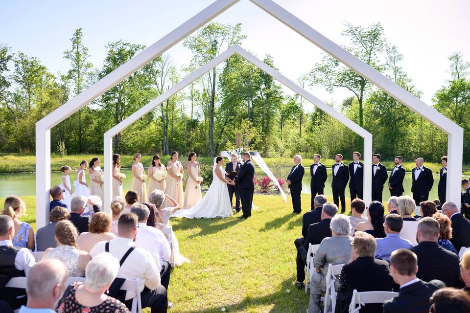 Ceremony White Oaks Farm