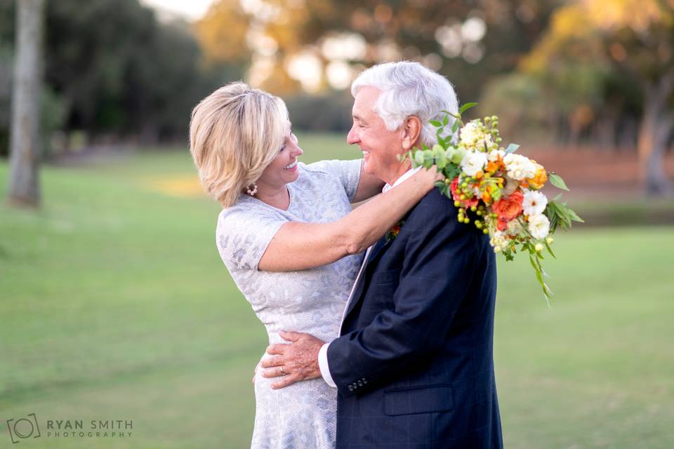 Older couple at the Dunes Club