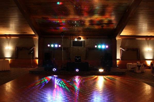 dance floor lighting